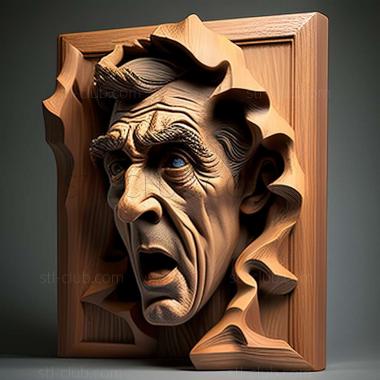 3D модель Мэтью Грабельски, американский художник. (STL)